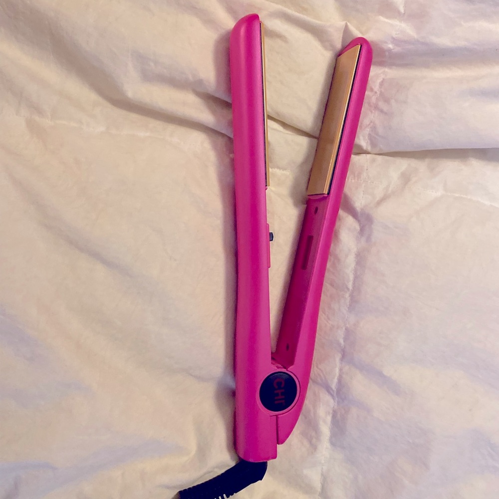 Hot pink CHI straightener